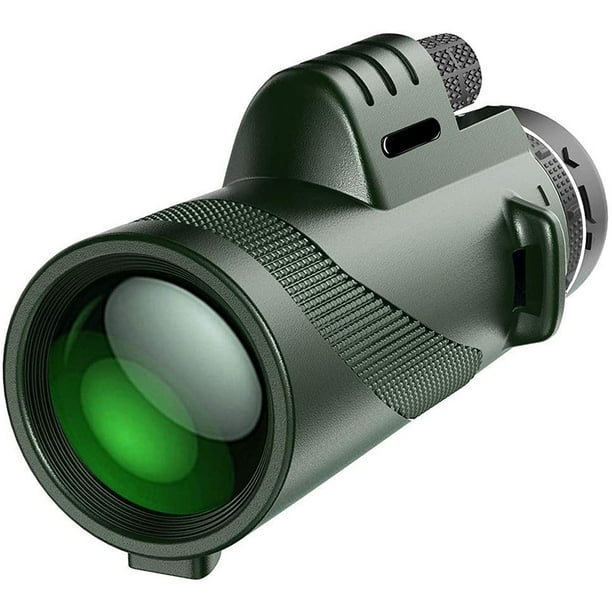 Seitruly Monocular de al aire libre con revestimiento multicapa de mano ajustable con a prueba de niebla telescopio equipo de observación de Electrónica Tipo 2