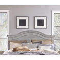 thumbnail image 2 of American Woodcrafters Stonebrook 5/0 Panel Headboard - Light Distressed Antique Gray, 2 of 2