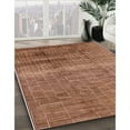 thumbnail image 2 of Ahgly Company Indoor Rectangle Mid-Century Modern Mahogany Brown Solid Area Rugs, 2' x 4', 2 of 6