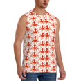 thumbnail image 2 of Pofeuu Octopuses1 Print Men's Muscle T-Shirt, Sleeveless, Muscle Tank, Classic Muscle Tee Top For Men Casual Sleeveless Muscle T-Shirt Trendy Clothes-X-Large, 2 of 7