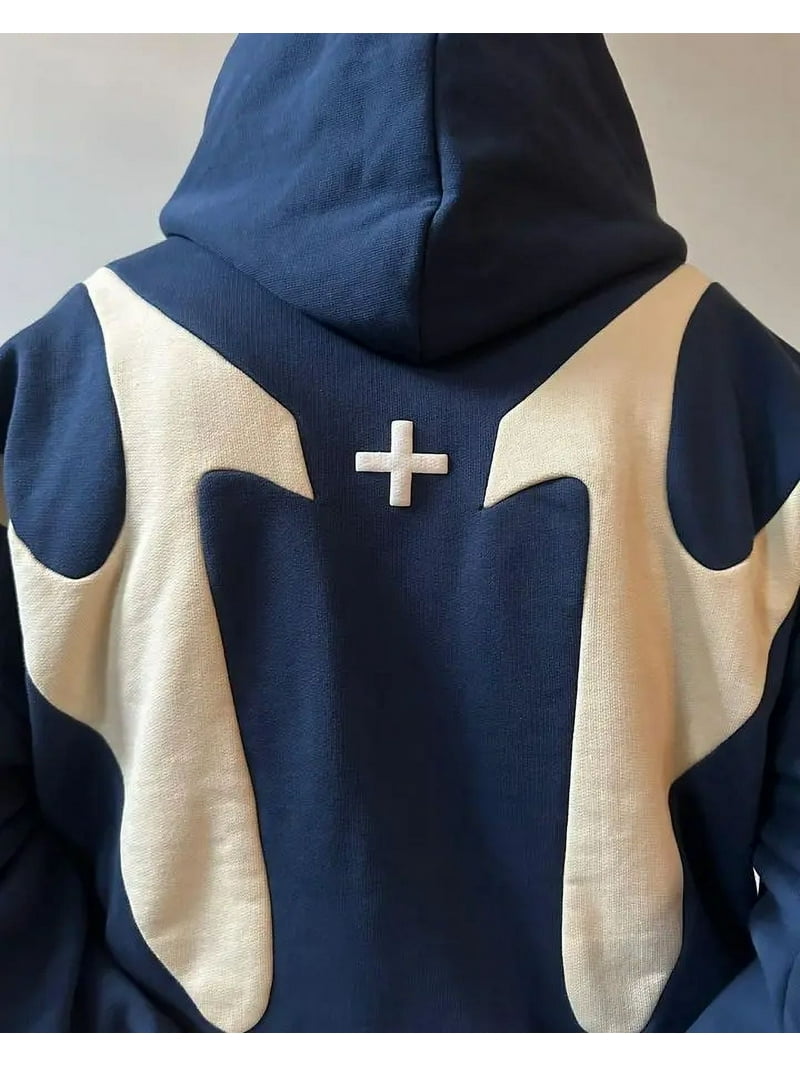 ZHaobin Streetwear Y2K Zip Up Hoodie Men Women New Style