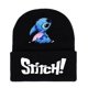 thumbnail image 1 of Gorro de punto con estampado de dibujos animados de Star Baby Stitch, gorro de lana estampado de hip-hop para hombres y mujeres, cálido en otoño e invierno, 1 of 6