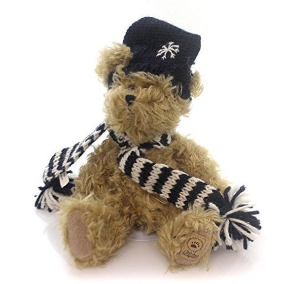 Boyds Bears Plush Alvin Mohair Bear Fabric Head Bean Collection 590069