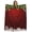 Dark Red Grass Green White, variant on Christmas Balls Fleece Throw Blanket for Couch, Winter Xmas Snowflakes Pine Red Microfiber Flannel Blanket for All Season, Lightweight Soft Throw Blankets for Gifts, Home Decor, 32"x47"