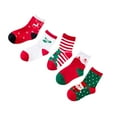 thumbnail image 2 of Lotatory 5 Pairs Christmas Children's Socks Cotton Stockings Christmas Dressing Socks for 6-9 Years old (Christmas Mixed Package), 2 of 7