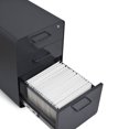thumbnail image 3 of Poppin Charcoal Stow 3-Drawer Vertical File Cabinet With Lock, 3 of 5