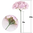 thumbnail image 5 of Cabezas de hortensia de seda flojery con flores artificiales (violeta) Flojery Decoración Bodas, 5 of 5