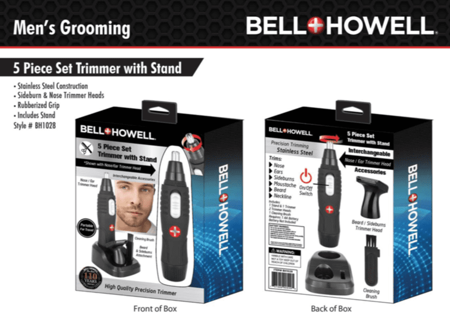 bell howell hair clipper