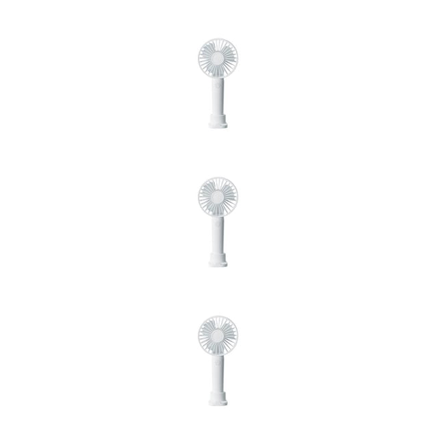 Advancent Ventilador portátil 1200mAh Mini escritorio USB Aire acondicionado 3 velocidades con soporte para teléfono Refrigerador para acampar Type1 NO1