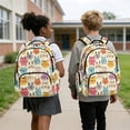 thumbnail image 4 of DISNIMO Cartoon Cat Print Kids Backpack for Girls Lightweight and Breathable Children's Schoolbag with Multiple Pockets for Elementary Middle Students, Back to School Gifts, 4 of 7