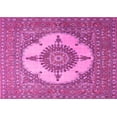 thumbnail image 1 of Ahgly Company Indoor Rectangle Medallion Pink Traditional Area Rugs, 3' x 5', 1 of 4