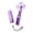 Purple, variant on JISULIFE Handheld Fan, Upgraded Mini Fan, Up to 24 Working Hours for Long-term Outdoor Cooling, Combines Power Bank and Flashlight, Ideal for Summer, Cruise, Concert-Cyan