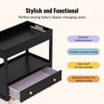 thumbnail image 6 of Dream On Me Hygge Changing Table, Matte Black Vintage, 6 of 6