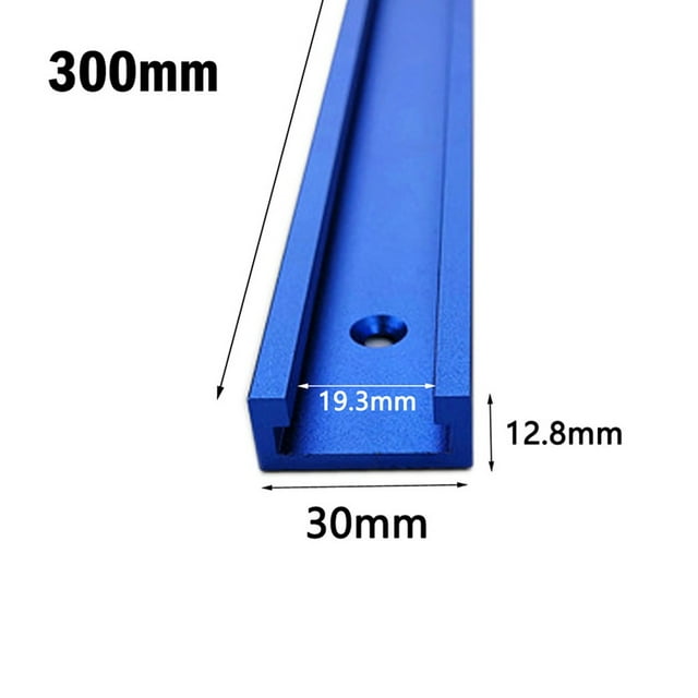Aluminium Alloy T-Tracks Slot Miter Track And Miter Bar Slider Table 100-500mm 300mm