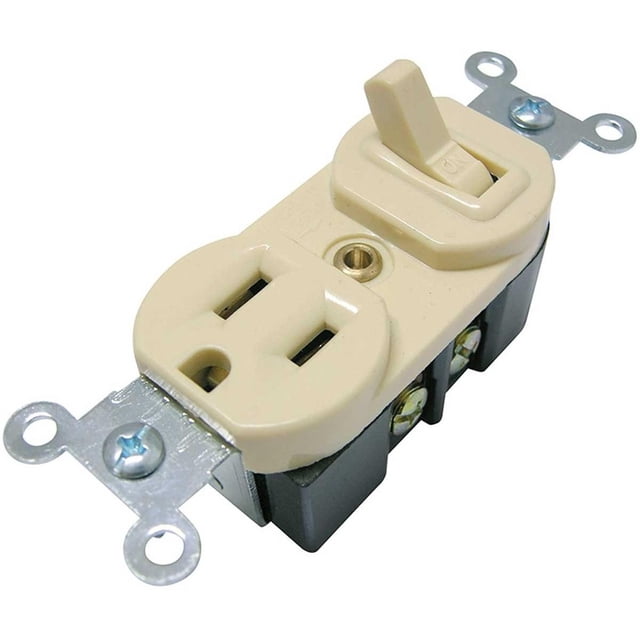 Apagador Combinado Aterrizado 15a 127v Surtek 136551 SURTEK 136551