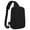 Black1, variant on Kabaqoo Crossbody Chest Bag, Sling Backpack for Men/Women, Lightweight Shoulder Bag