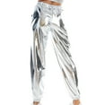 thumbnail image 6 of Deals Womens Pants Women's Fashion Club Shiny Causal Pants Sports Pants Pencil Pants, 6 of 9