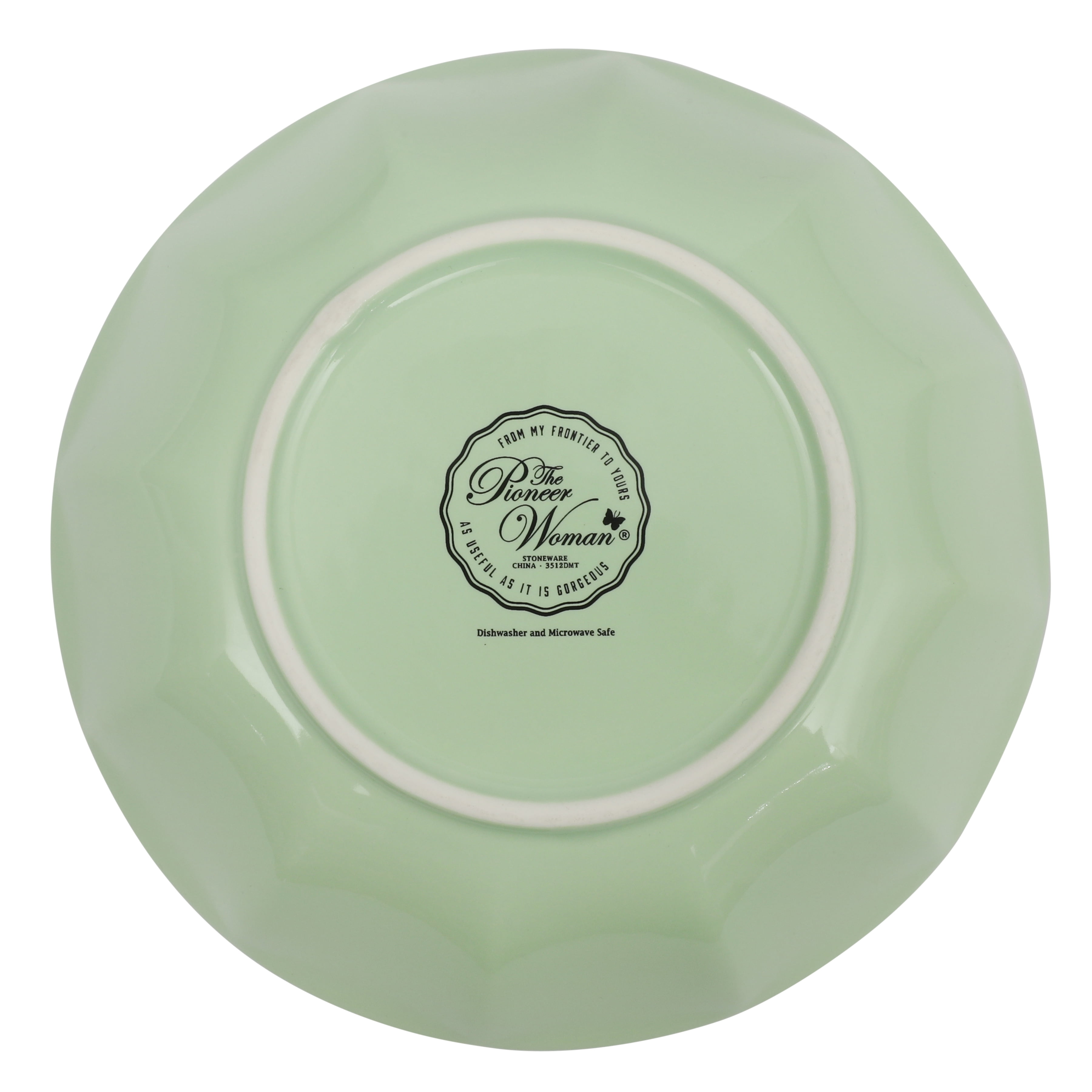 The Pioneer Woman Painted Meadows Green Floral Cereal Bowl, 7.27 in