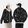 thumbnail image 4 of Lsque Space Galaxy UPF 50+ Lightweight Sun Protection Men's Women's Long Sleeve Shirt, Hoodie Performance -Small, 4 of 9