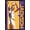 Black Framed Version, variant on WNBA Los Angeles Sparks - Rickea Jackson 25 Wall Poster with Push Pins, 22.375" x 34"