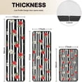 thumbnail image 4 of Pioneer Flower Floral Print Pattern Kitchen Rugs Sets Of 3,Kitchen Runner Rugs Non Skid Washable,Decorative Kitchen Floor Mats for Kitchen,Sink,Laundry,17X30 Inch + 17X47 Inch + 17X59 Inch, 4 of 6