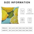 thumbnail image 5 of SHANXI Throw Pillow Covers Fruit Print Cushion Cover Soft Pillow Cases for Home Sofa Bed Chair Car Office Decorative 20x20in, 5 of 5