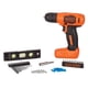 thumbnail image 1 of Taladro inalámbrico BLACK+DECKER 8V MAX* + 43 piezas Kit de decoración para el hogar, 1 of 5