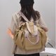 thumbnail image 2 of Bolso de viaje – Bolso Tote, mochila multifuncional 3 en 1 con bandolera, organizador de 15 bolsillos con funda para equipaje, estampado, forro de poliéster, 32 x 35 x 23 cm, 2 of 5