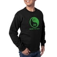 thumbnail image 4 of CafePress - SHARE THE ROAD Sweatshirt (Dark) - Classic Crew Neck Sweatshirt, 4 of 5