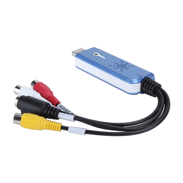 Record Mode Video Capture Card, Portable and Lightweight Support Multiple Video Inputs of Composite, 1 Way Capture Card, for video, Global Video Systems