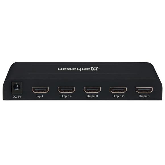 Video Splitter HDMI UHDTV 4k@30Hz, 1 in : 4 out Manhattan 207515