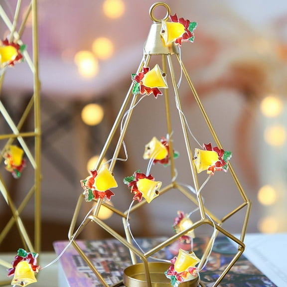 Hwkond Christmas Tree Lights Christmas Decoration Lights Snowman Santa Claus Decoration Light String Led Copper Wire Light String on Clearance