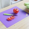 thumbnail image 5 of Milisten 6Pcs Plastic Kitchen Chopping Board Non Slip Cutting Block Assorted Color For Home Users 30.5x38x0.12in, 5 of 8