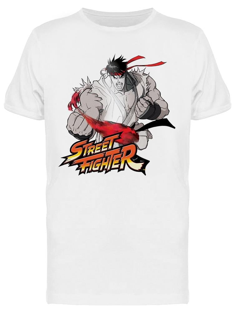Smartprints - Capcom Street Fighter Ryu Character T-shirt Men's - Walmart.com - Walmart.com