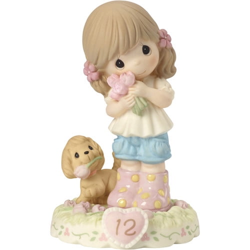 Precious Moments Growing In Grace Age 10 Blonde Girl Figurine 154037 
