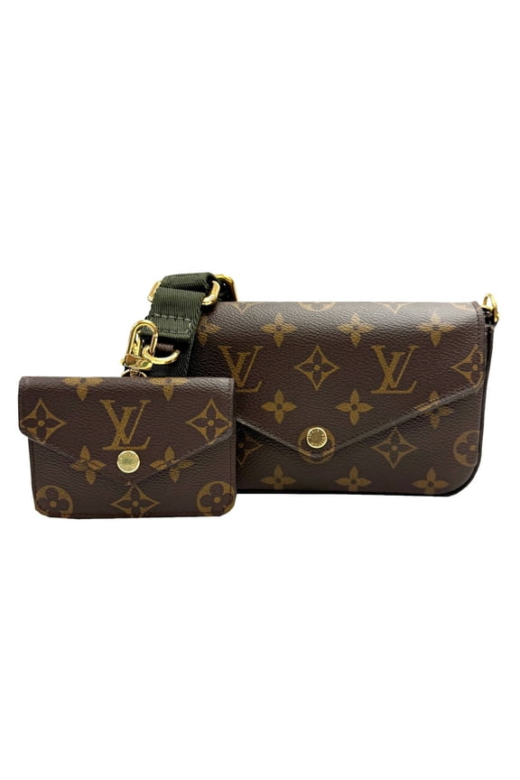 Pre-Owned LOUIS VUITTON M80091 Multi Pochette Felicie Monogram Shoulder Bag for Women