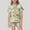 Green-d, variant on Easter Children Satin Pajamas Set Cute Easter Bunny Button up Short Sleeve Shirt And Shorts Pajamas Set Girls Summer Clothes