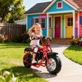 thumbnail image 6 of Oryxearth OM-40 Mini Gas Bike for Teens, Off-Road Dirt Bike, Gas Powered 4-Stroke Pocket Bike, Easy Assembly, Red, 6 of 7