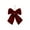 F, variant on Large Velvet Decorative Bow for Door Wall Gift Wrapping Holiday Party Event Craft Home Ornament Ribbon with Hanging String