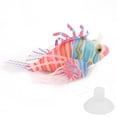 thumbnail image 4 of Pez artificial de silicona brillante realista con ventosa para decoración de acuario, color rosa y azul., 4 of 14