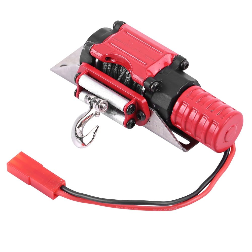 TOPINCN RC Car Winch, Metal RC Crawler Winch, RC Crawler Car For RC