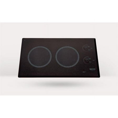 Kenyon B41579L Lite-Touch Q 2-burner Trimline Cooktop Landsacpe- black with touch control - two 6 .5 inch 208V UL