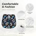 thumbnail image 6 of Lsque Football Printed Women's Running Shorts with Liner Pockets,Elastic Quick Dry Workout Athletic Gym Yoga Shorts,Womens High Waist Shorts-X-Large, 6 of 9