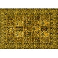thumbnail image 1 of Ahgly Company Indoor Rectangle Persian Yellow Traditional Area Rugs, 4' x 6', 1 of 4