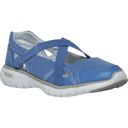 

Women s Propet TravelLite Mary Jane Periwinkle Nylon 6.5 2A