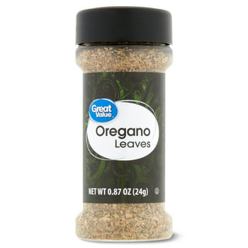 Great Value Oregano Leaves, 0.87 oz