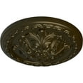 thumbnail image 3 of Ekena Millwork 11 3/8"OD x 2"P Acanthus Ceiling Medallion, Hand-Painted Green Gold, 3 of 7