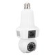 thumbnail image 1 of Bombilla Cámara De Seguridad E27 Socket 2.4GHz WiFi 4MP HD Cámara Detección De Movimiento Lente Dual NTP Sincronización De Tiempo, 1 of 7