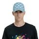 thumbnail image 4 of Fotbe Blue Fish Scale Texture Gorro Clásico de Béisbol, Gorra Ajustable con Broche Snapback, Gorro de Exterior de Algodón Suave, 4 of 6