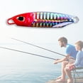 thumbnail image 4 of Superficie Atrae Aparejos De Cebo Flotante Falso 3D Shamjiam Para Lubina Rojo 15g, 4 of 9